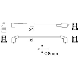 uždegimo laido komplektas
                                BOSCH                                0986357129, BOSCH, 0986357129