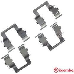 priedų komplektas, diskinių stabdžių trinkelės PRIME LINE
                                BREMBO                        