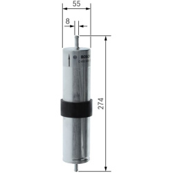 kuro filtras
                                BOSCH                                0450906462, BOSCH, 0450906462, auto detalė
