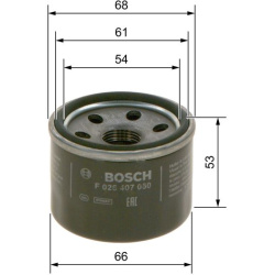 alyvos filtras
                                BOSCH                                F026407050, BOSCH, F026407050, auto detal