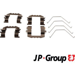 priedų komplektas, diskinių stabdžių trinkelės JP
                                JP GROUP                              