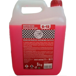 Aušinimo skyscio koncentratas raudonas G12
Lietuva ASKR5, Nen