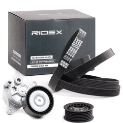 V formos rumbuotas diržas, komplektas
                                RIDEX                                                5