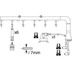 uždegimo laido komplektas
BOSCH 0986356322, BOSCH, 0986356322
