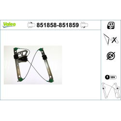 lango pakėliklis
                                VALEO                                                851858, VALEO, 851858,