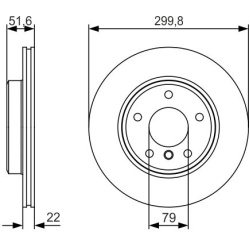 stabdžių diskas (1vnt)
                                BOSCH                                0986479S32, BOSCH, 0986479S32, 