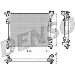 radiatorius, variklio aušinimas
DENSO DRM0600
