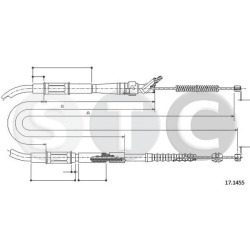 trosas, stovėjimo stabdys
                                STC                                T483436, STC, T483436, auto det