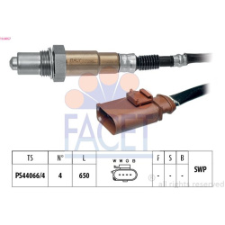 lambda jutiklis Made in Italy - OE Equivalent
                                FACET                                10.8057, F