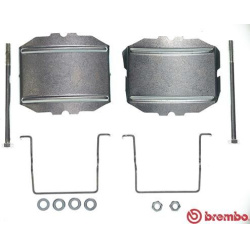 priedų komplektas, diskinių stabdžių trinkelės PRIME LINE
                                BREMBO                        