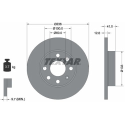 TEXTAR                                                92020903, TEXTAR, 92020903, auto detalė