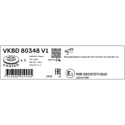 stabdžių diskas (1vnt)
                                SKF                                VKBD80348V1, SKF, VKBD80348V1, au