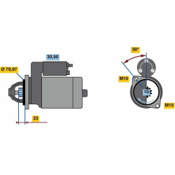 starteris
                                BOSCH                                                0001109393, BOSCH, 0001109393,