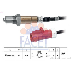 lambda jutiklis Made in Italy - OE Equivalent
                                FACET                                10.7687, F