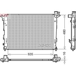radiatorius, variklio aušinimas
                                DENSO                                                DRM4100