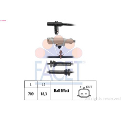 jutiklis, rato greitis Made in Italy - OE Equivalent
                                FACET                                   