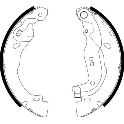 stabdžių trinkelių komplektas
                                TEXTAR                                                910885