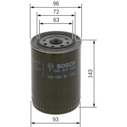 alyvos filtras
                                BOSCH                                F 026 407 248, BOSCH, F 026 407 248, auto