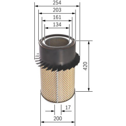 oro filtras
                                BOSCH                                1457433205, BOSCH, 1457433205, auto detalė