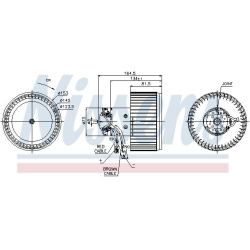 vidaus pūtiklis
                                NISSENS                                                87093, NISSENS, 87093