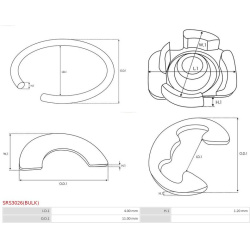 remonto komplektas, starteris Brand new AS-PL
                                SRS3026(BULK), AS-PL, SRS3026(BULK), auto detal