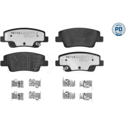 stabdžių trinkelių rinkinys, diskinis stabdys MEYLE-PD: Advanced performance and design.
                                 