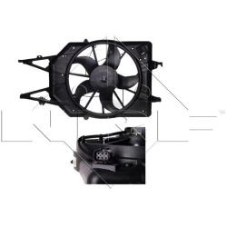 ventiliatorius, radiatoriaus
                                NRF                                                47034, NRF, 4