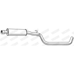 vidurinis duslintuvas
WALKER 22883, Nenurodytas gamintojas, 22