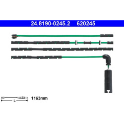 įspėjimo kontaktas, stabdžių trinkelių susidėvėjimas
                                ATE                              