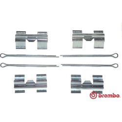 priedų komplektas, diskinių stabdžių trinkelės PRIME LINE
                                BREMBO                        