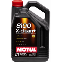 Alyva variklinė MOTUL 8100 X-CLEAN+ 5W30 5L
                                MOTUL                                MTL106377, 