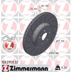 stabdžių diskas (1vnt) FORMULA F
                                ZIMMERMANN                                                
