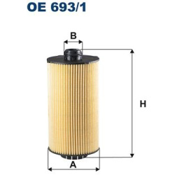 alyvos filtras
                                FILTRON                                                OE693/1, Nenurodytas ga