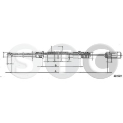 trosas, stovėjimo stabdys
STC T482794, STC, T482794, auto det