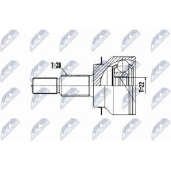 NTY OUTER CV JOINT
                                NTY-SPEC                                                NPZ-MZ-064, NTY-SP