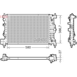 Radiatorius, variklio aušinimas
DENSO DRM2013