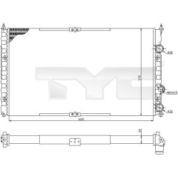radiatorius, variklio aušinimas
TYC 737-0057, Nenurodytas gam
