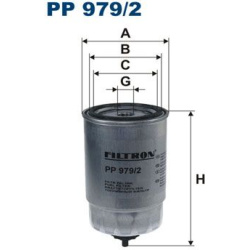 kuro filtras
                                FILTRON                                                PP979/2, Nenurodytas gami