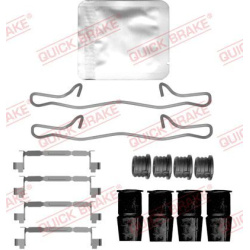 priedų komplektas, diskinių stabdžių trinkelės
                                QUICK BRAKE                              