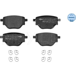 stabdžių trinkelių rinkinys, diskinis stabdys MEYLE-ORIGINAL: True to OE.
                                                