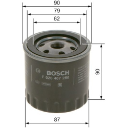 alyvos filtras
                                BOSCH                                F026407250, BOSCH, F026407250, auto detal