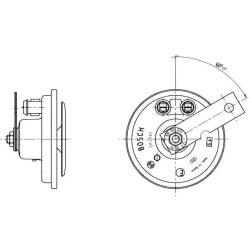 garsinis signalas
                                BOSCH                                0320043023, BOSCH, 0320043023, auto de
