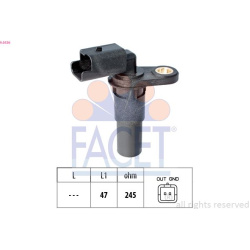 jutiklis, alkūninio veleno impulsas Made in Italy - OE Equivalent
                                FACET                     