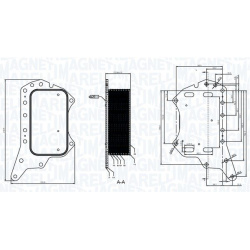 alyvos aušintuvas, variklio alyva
                                MAGNETI MARELLI                                           