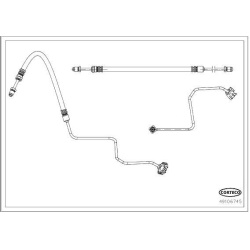 stabdžių žarnelė
                                CORTECO                                                49106745, CORTECO