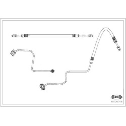 stabdžių žarnelė
                                CORTECO                                                49106746, CORTECO