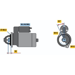 Starteris
                                BOSCH                                0001109271, BOSCH, 0001109271, auto detalė