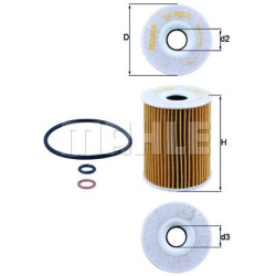 Filtras tepalo
                                MAHLE                                                OX355/3D, MAHLE, OX3553D,