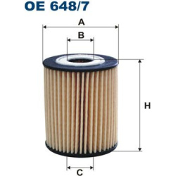 alyvos filtras
                                FILTRON                                                OE648/7, Nenurodytas ga