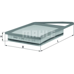 Filtras oro
                                MAHLE                                                LX2995, MAHLE, LX2995, auto 